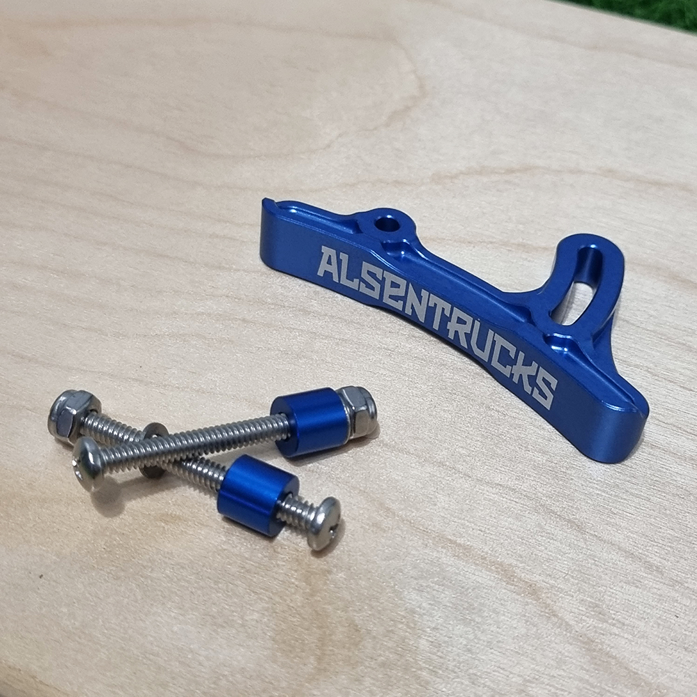 [0320] อุปกรณ์หยุดเท้า ปรับองศาได้ ป้องกันเท้าหลุดสเก็ตบอร์ด เซิร์ฟสเก็ต foot stop skateboard surf skate