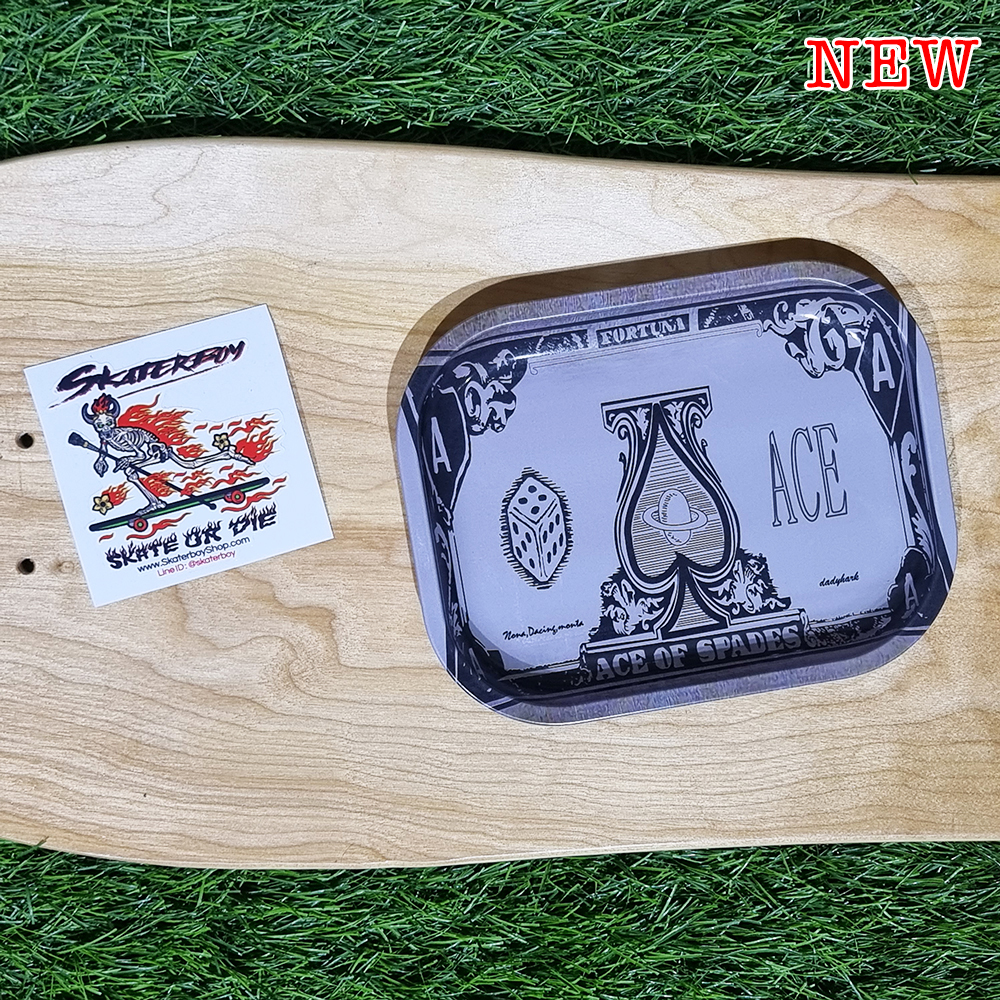 [1003] ถาดอเนกประสงค์ รองแก้ว ใส่ขนม ใส่ของ ขนาดเล็ก 14x18 cm สูง 1.5cm