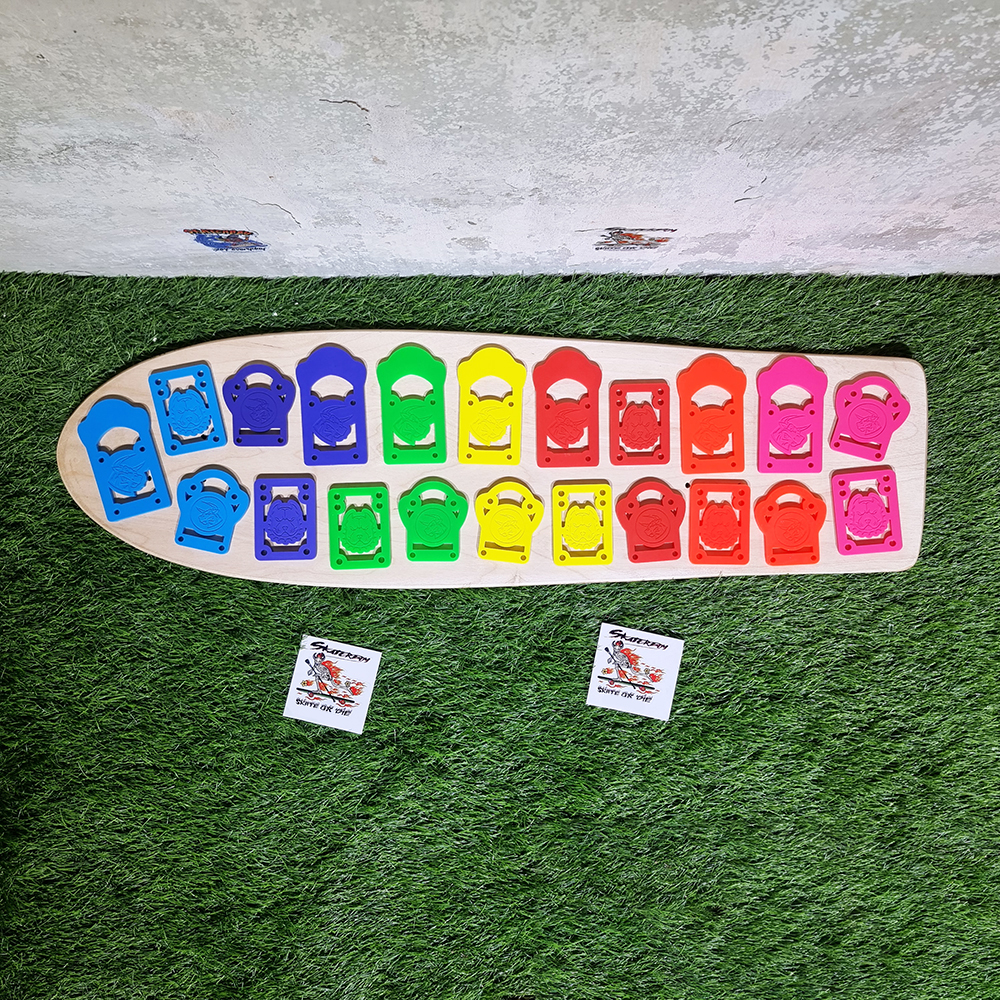 [0311] ยางรองทรัค หนา6mm YOW S4 S5 Meraki เลือกได้ 7 สี เหลือง เทา ชมพู เขียว ส้ม ฟ้า ม่วง