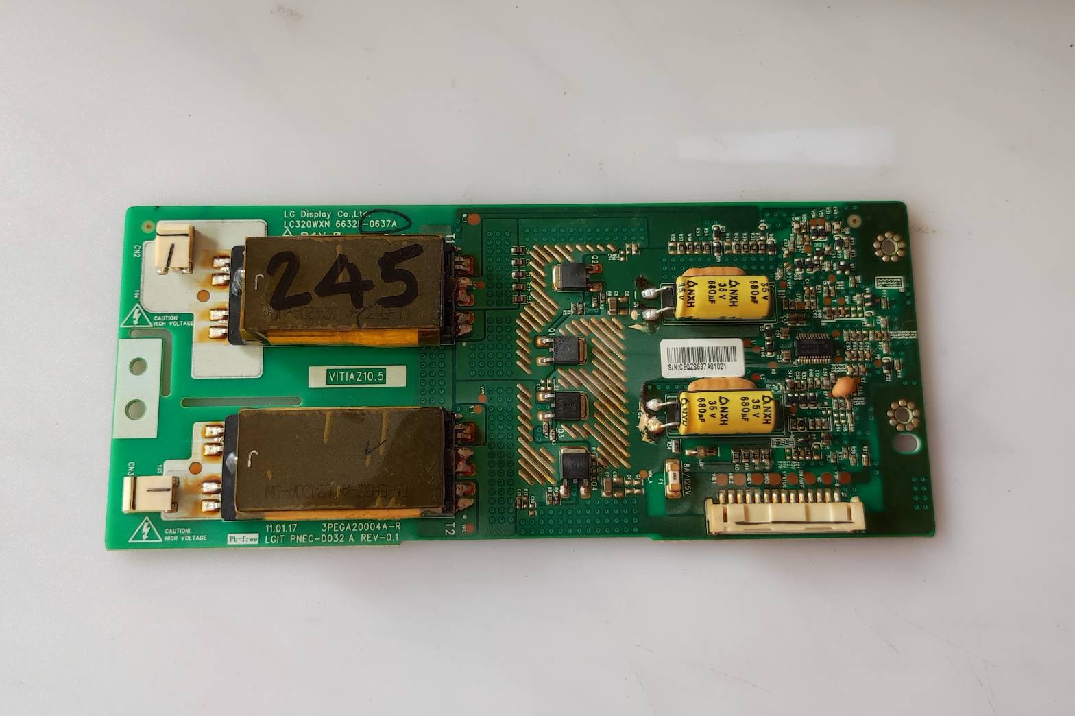 อันที่ 245 LG 32CS460 อินเวอร์เตอร์ 6632L-0637A ดีเทสแล้ว