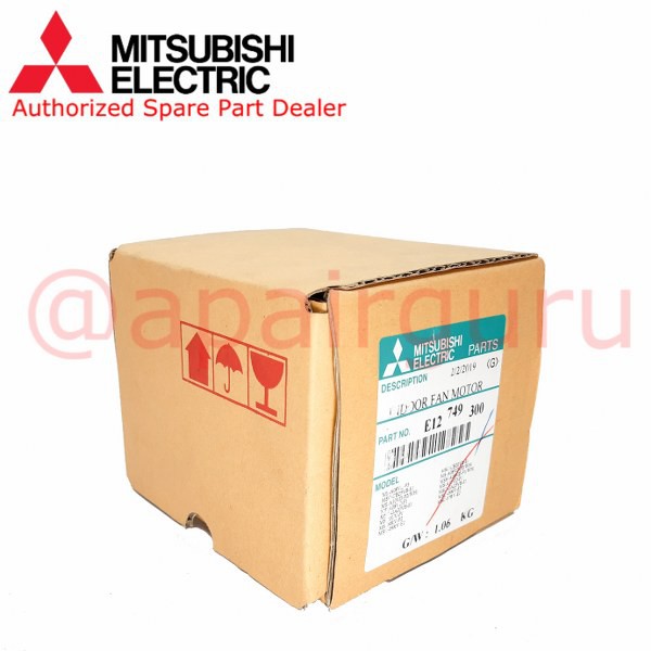 มอเตอร์คอยล์เย็น Mitsubishi Electric รหัส E22749300 ** INDOOR FAN MOTOR มอเตอร์พัดลม คอยล์เย็น อะไหล่แอร์ มิตซูบิชิอิเล็คทริค ของแท้