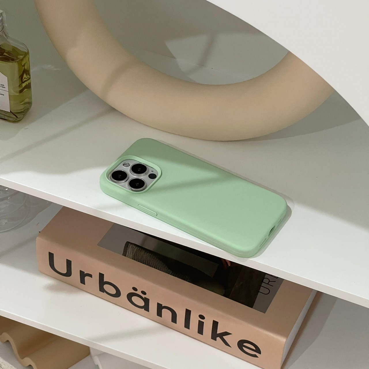 Silicone Case (pastel green colors)