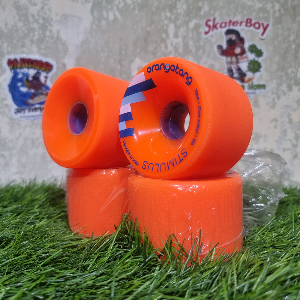 [0317] ล้อเซิร์ฟสเก็ต Orangatang รุ่น Stimulus ขนาด 70x42mm แบ่งขาย เกาะถนน snap ดี ลองบอร์ด