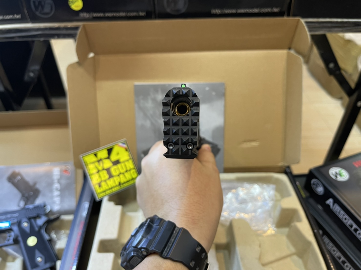 WE Hi Capa 7.1 Dragon Black 7"