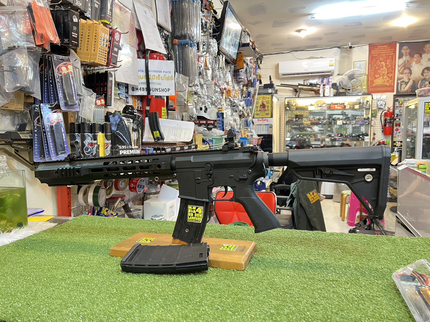 E&C 839 S2 : SAI GRY AR-15 SBR บอดี้โลหะ