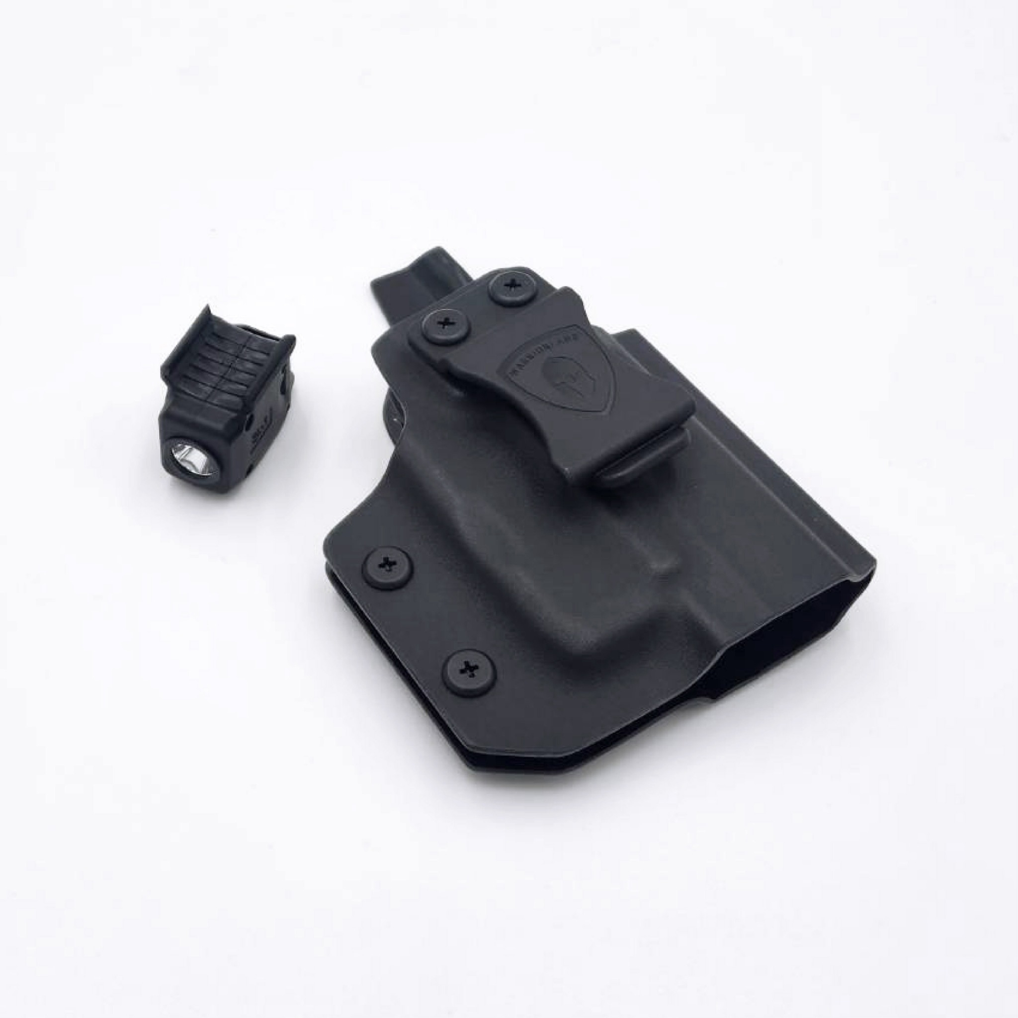ไฟฉาย Warriorland SL-1 + ซองพกใน Kydex (Springfield Hellcat) (K2460)