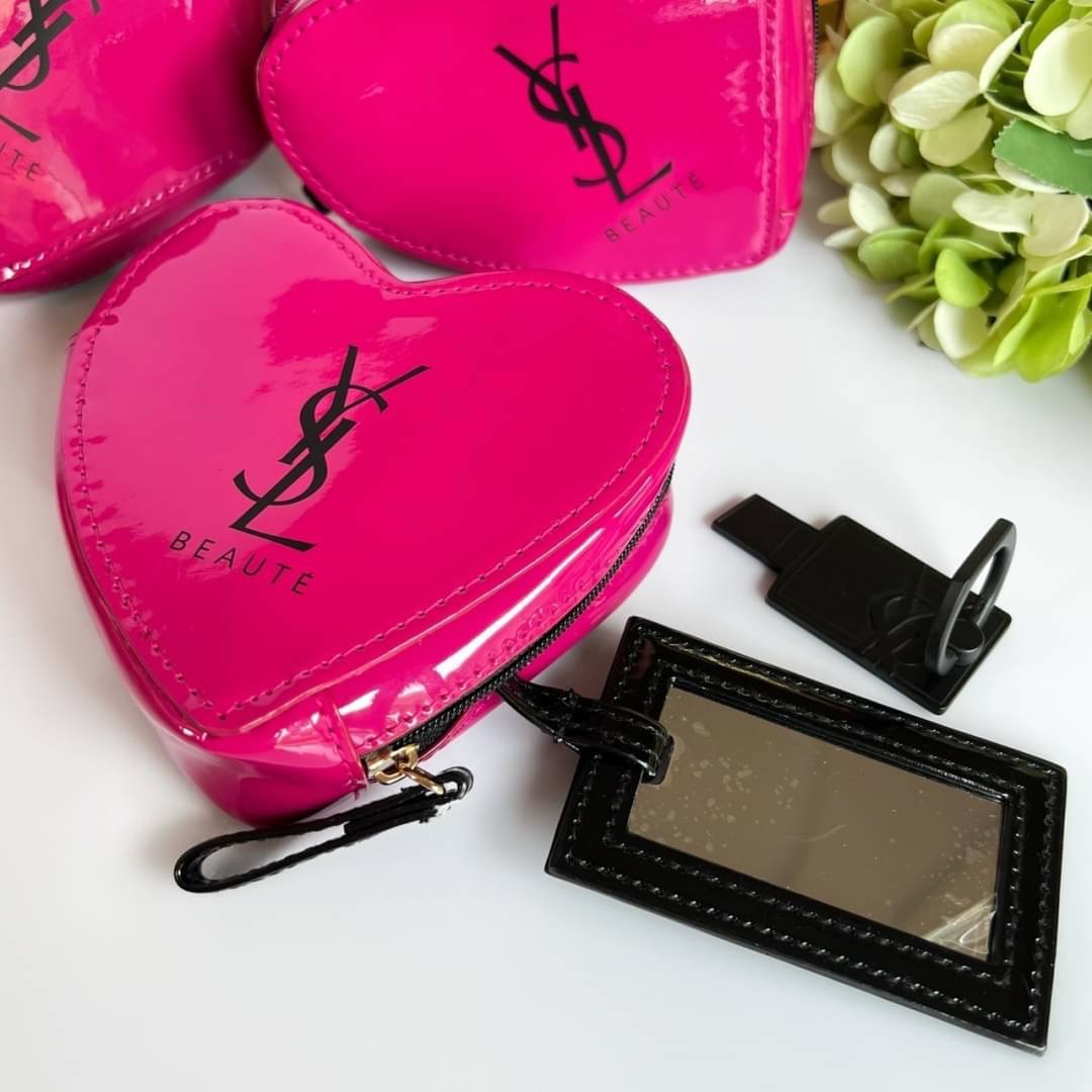 YSL Beaute Heart Bag & Ring Phone Set ( 2 Items)