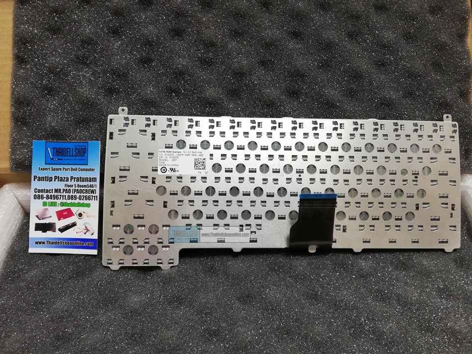 Keyboard Dell Latitude E4200 Thai/Eng (Part: Y247D) ของแท้จาก Dell