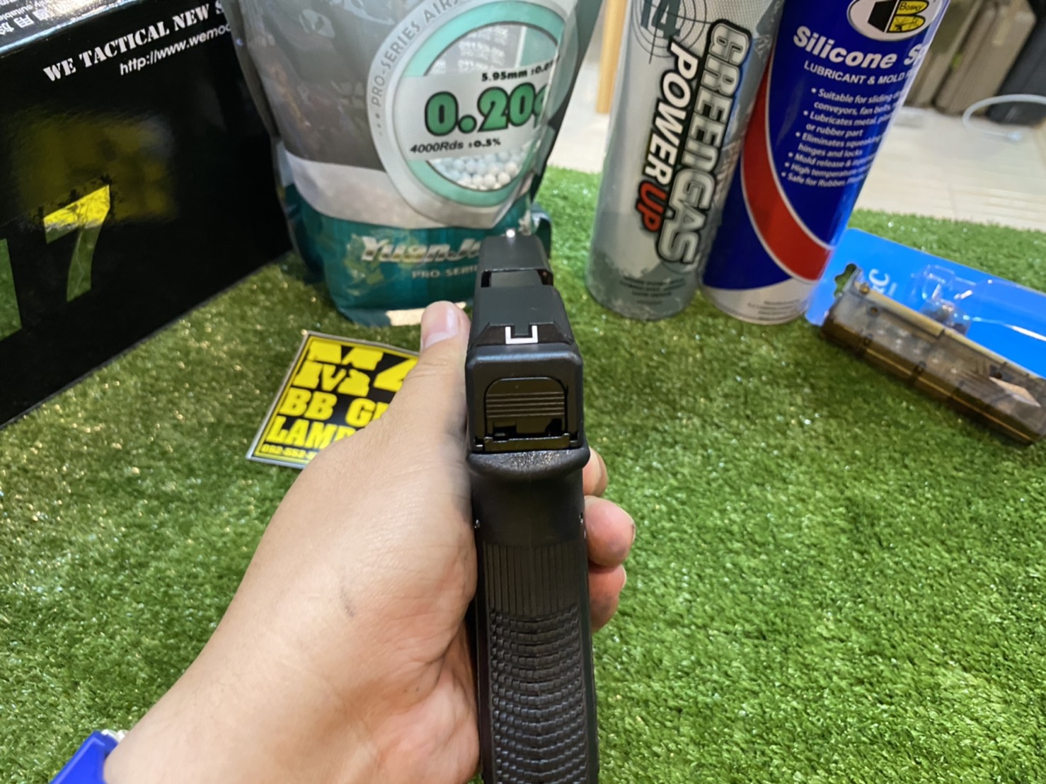 WE Glock17 Gen3 – สีดำ