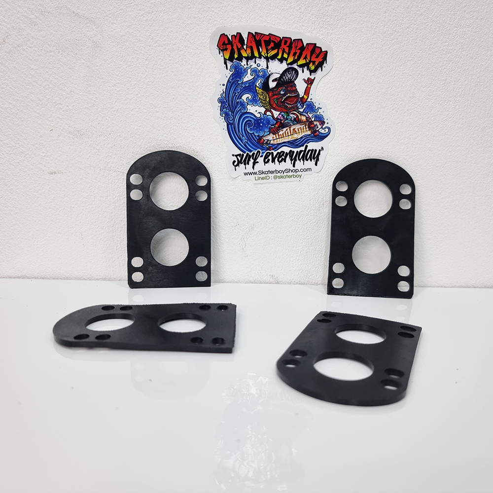 [0310] ยางรองทรัค 3mm surfskate longboard หัวมนเข้ารูป