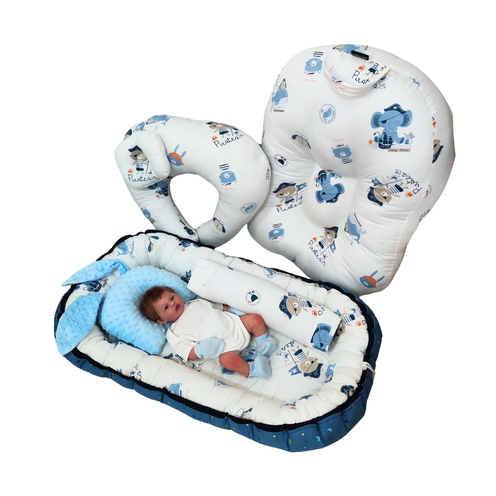 ชุดเตรียมคลอด ชุดที่นอนเบาะไข่ จัดเซตกันหมอนกันแหวะนมและหมอนรองให้นม