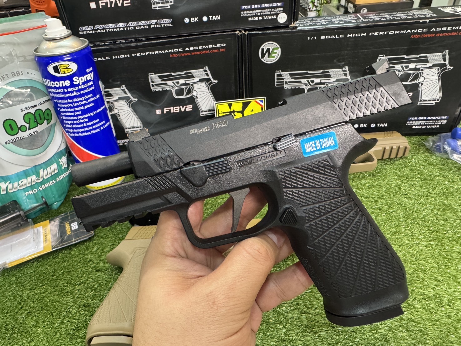 WE F17V2 P320 WILSON COMBAT(BLACK)