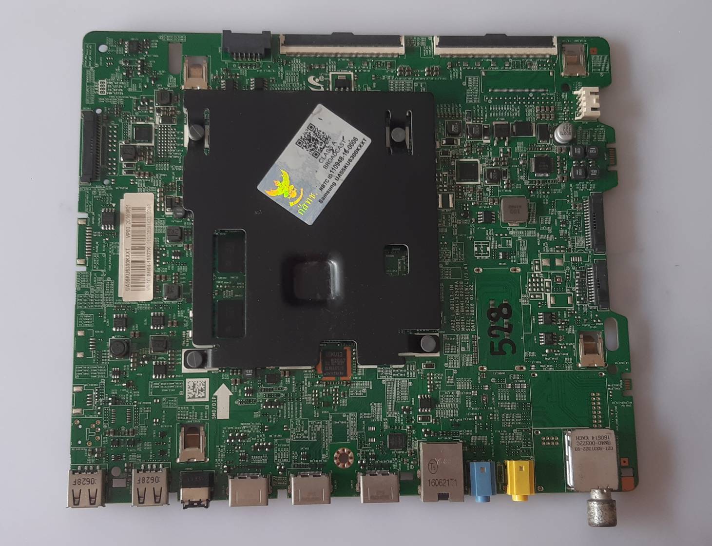 อันที่ 528 Samsung UA55KU6300K ซีสเตร็ม BN41-02528A ดีเทสแล้ว