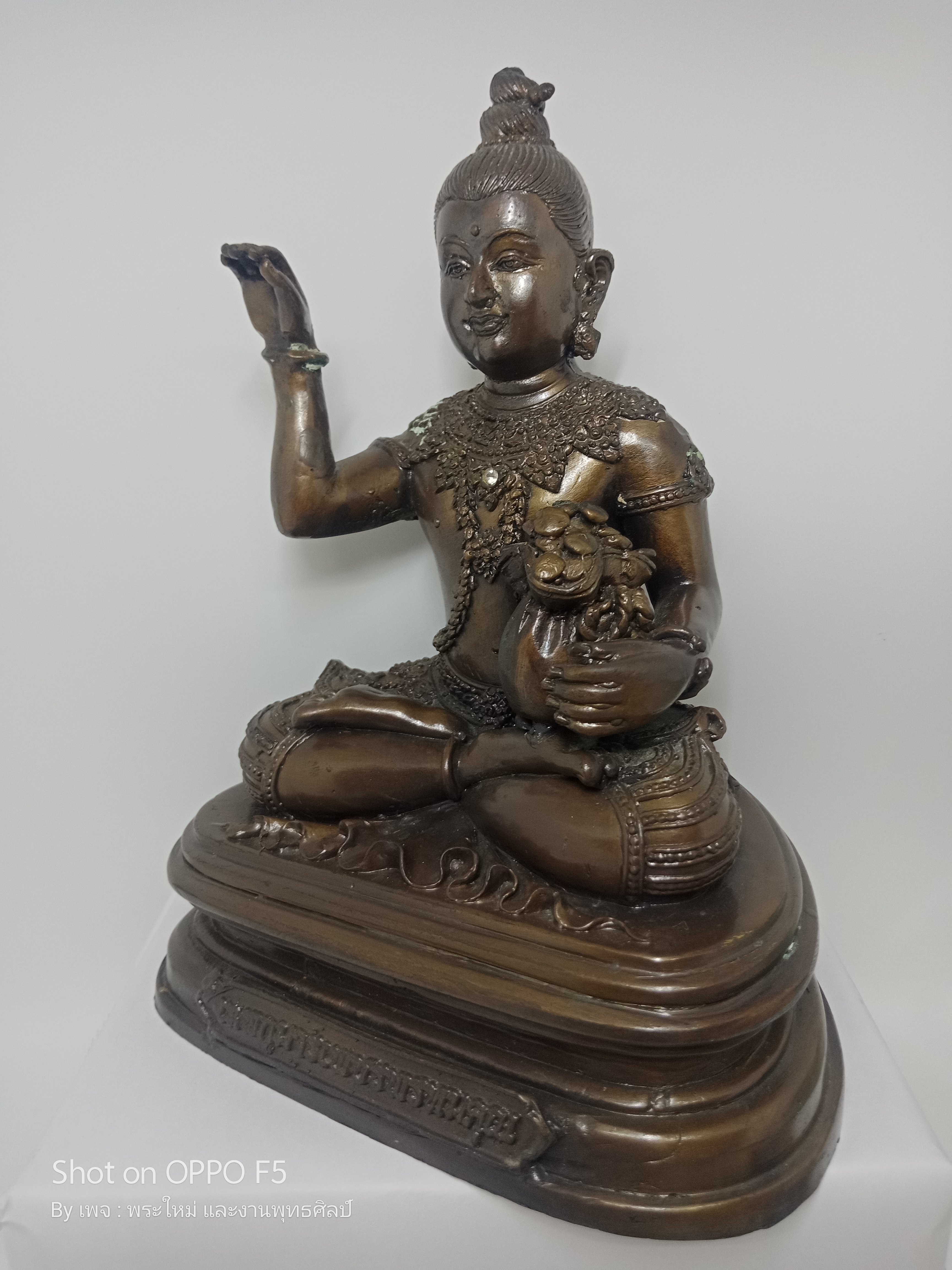 เทพกุมารเพชรพรหมคุณ หน้าตัก : 5 นิ้ว