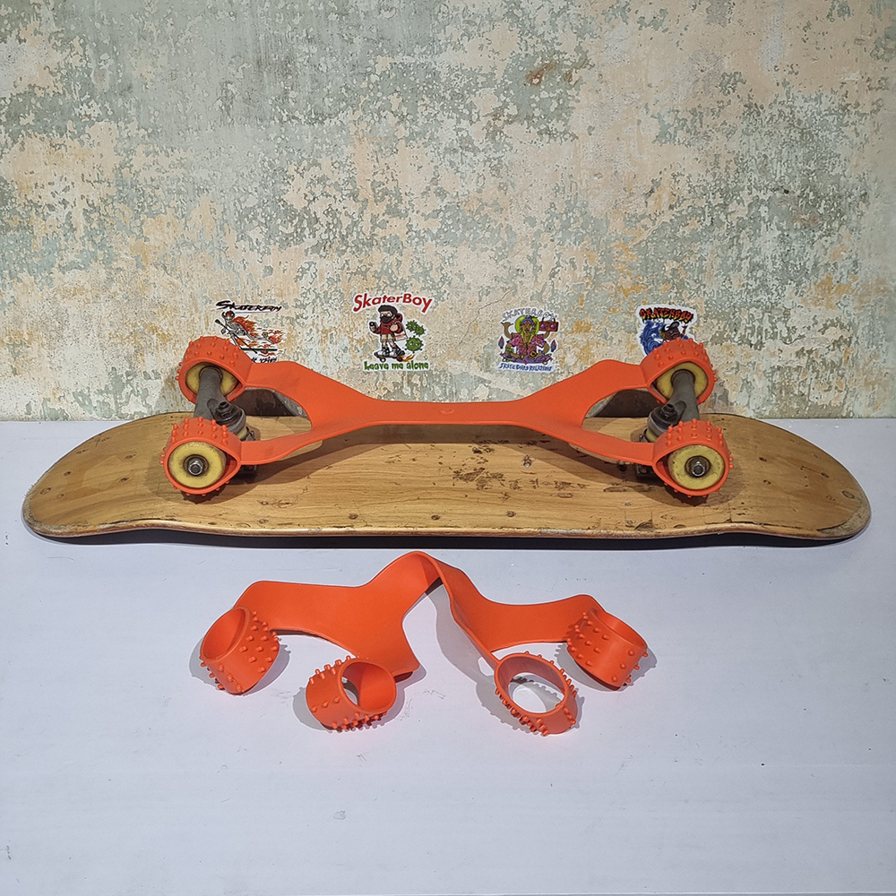 [0320] ยางล็อคล้อ สำหรับฝึกสเก็ตบอร์ด 50-60mm เทคนิคต่างๆ tictac ollie kickflip