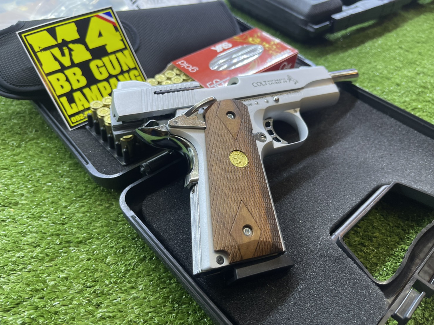 KUZEY M1911 ลาย Government ลำกล้อง 5" ซาติน