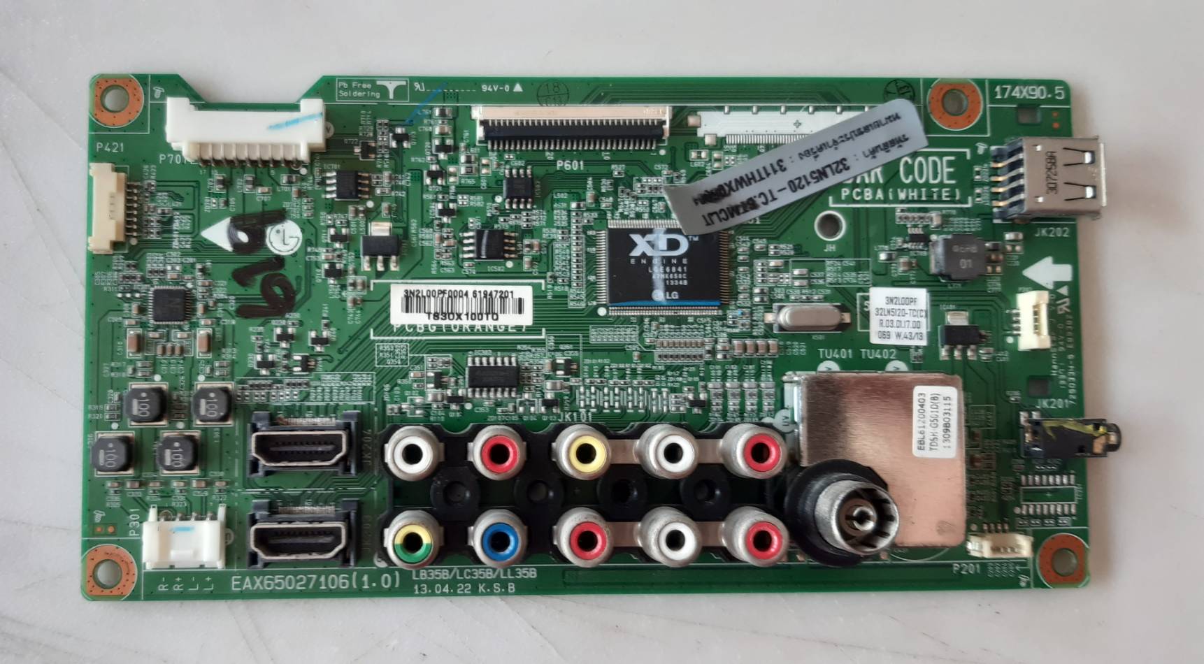 อันที่ 619 LG 32LN5120 ซีสเตร็ม EAX65027106 30PIN ดีเทสแล้ว