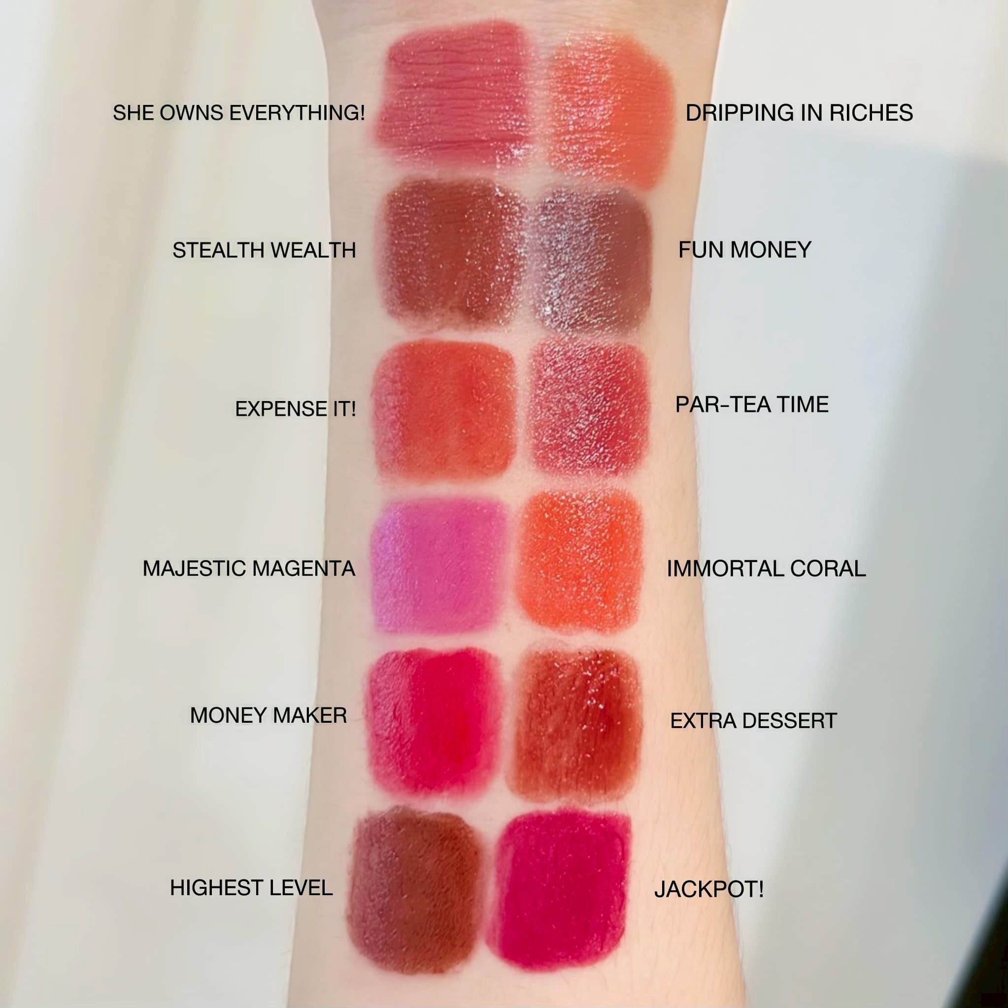 เซ็ทลิปสติก MAC Golden Girls Miniature Lustreglass Lipstick Limited Edition