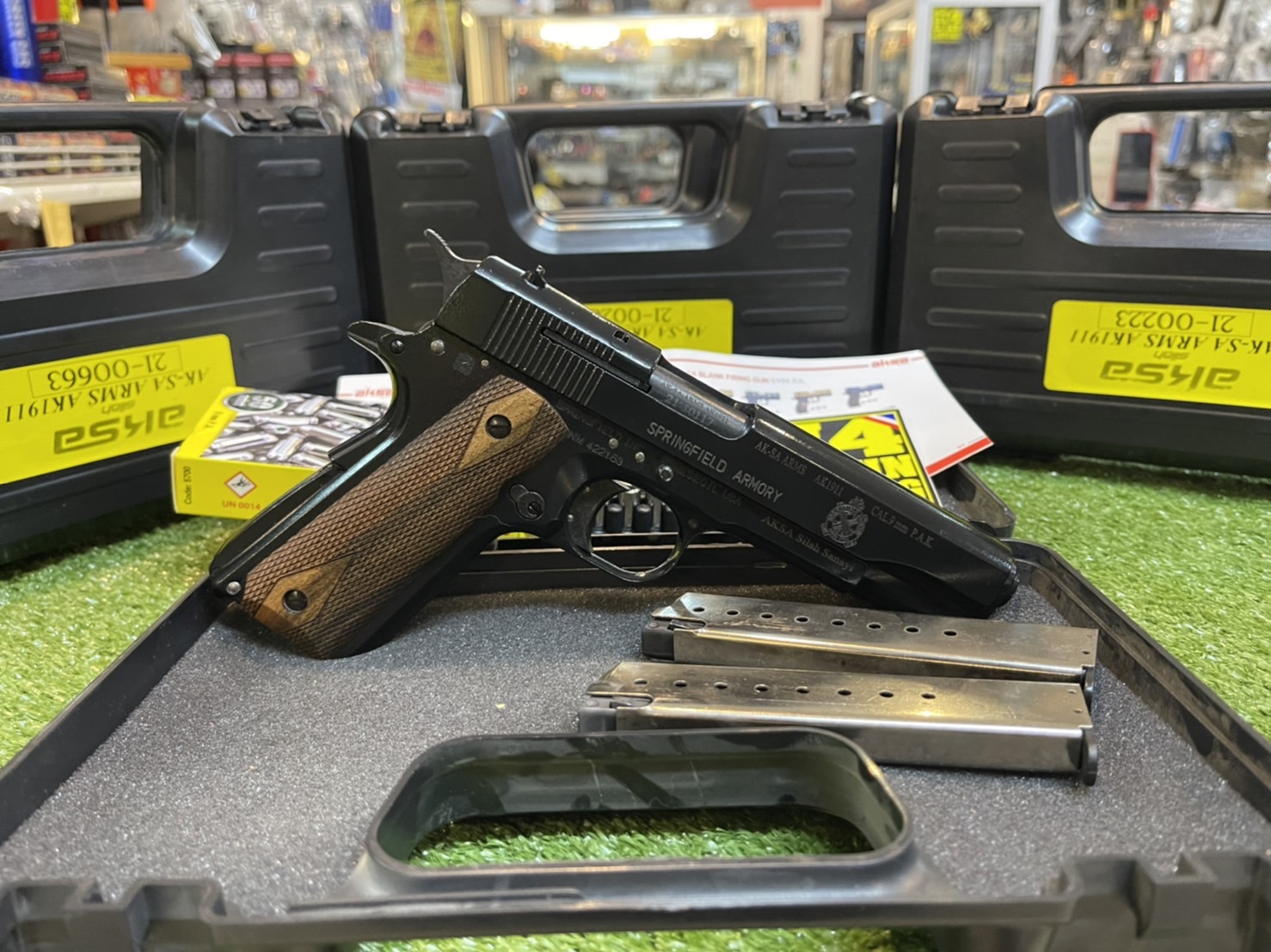 AKSA COLT 1911 ลาย Spring Field สีดำ