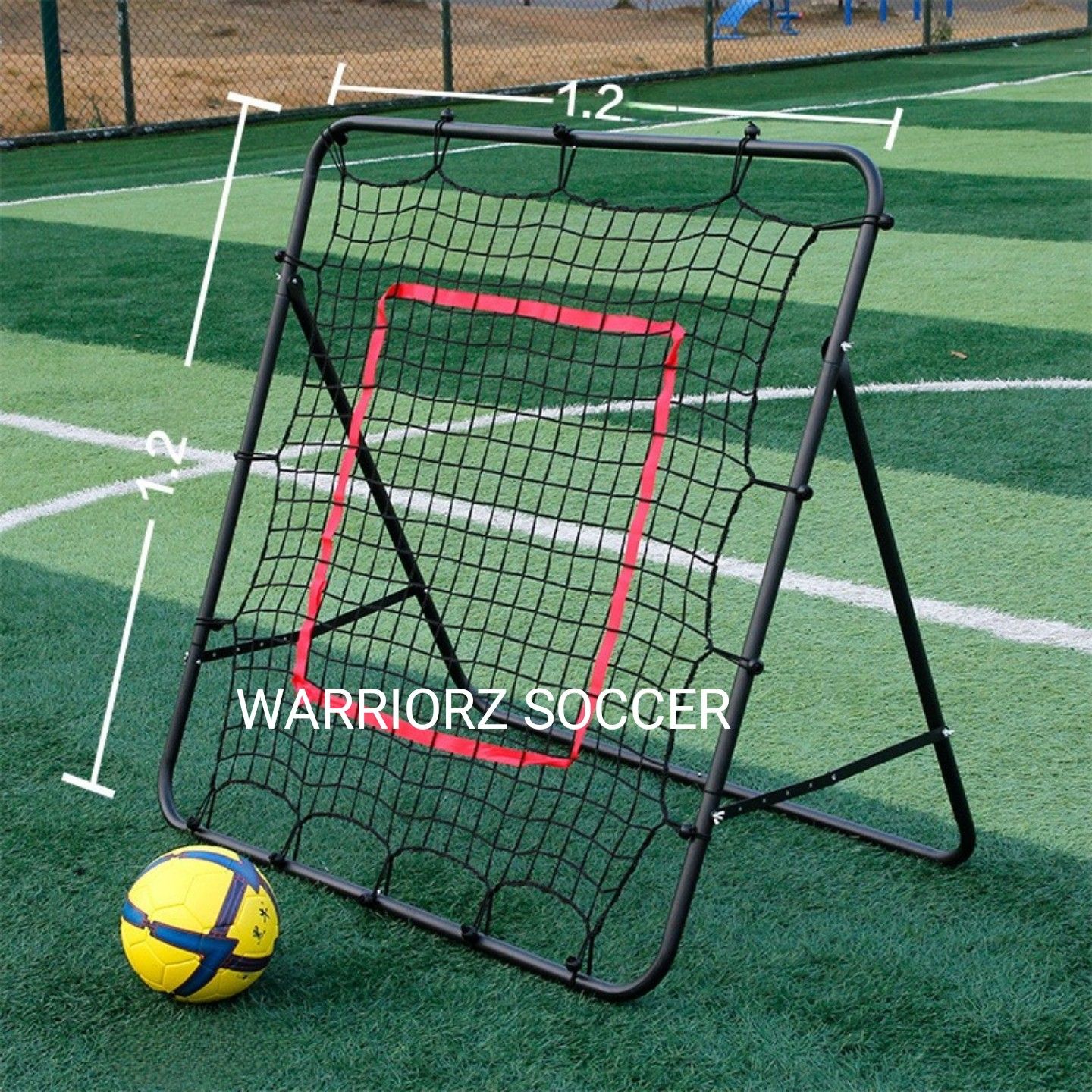 Soccer Rebounder Super Black ขนาด 1.2*1.2 M
