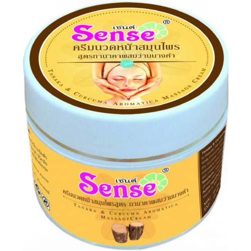 [Sense] ครีมนวดหน้า สูตรทานาคาว่านนางคำ 75g.
