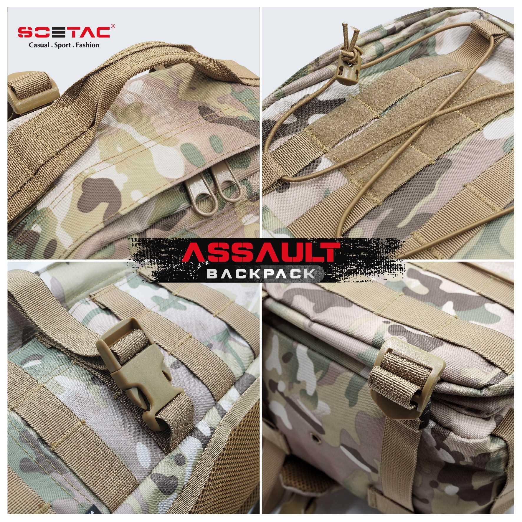 เป้ Assault Backpack ( SOETAC ) (K0590)