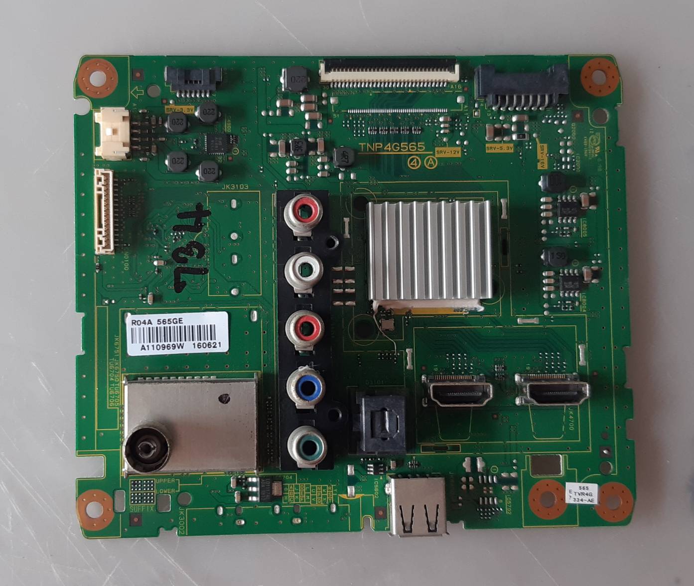 อันที่ 734 Panasonic TH-32D400T ซีสเตร็ม TNP4G565 30PIN ดีเทสแล้ว