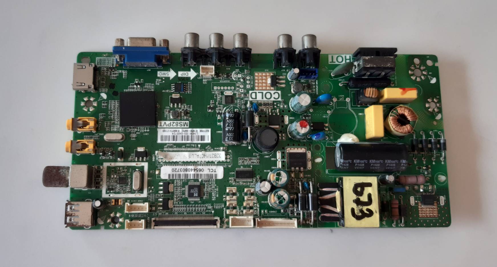 อันที่ 673 TCL 32B2700 ซีสเตร็ม MS82PVT TP.MS18VG.PB77 ดีเทสแล้ว