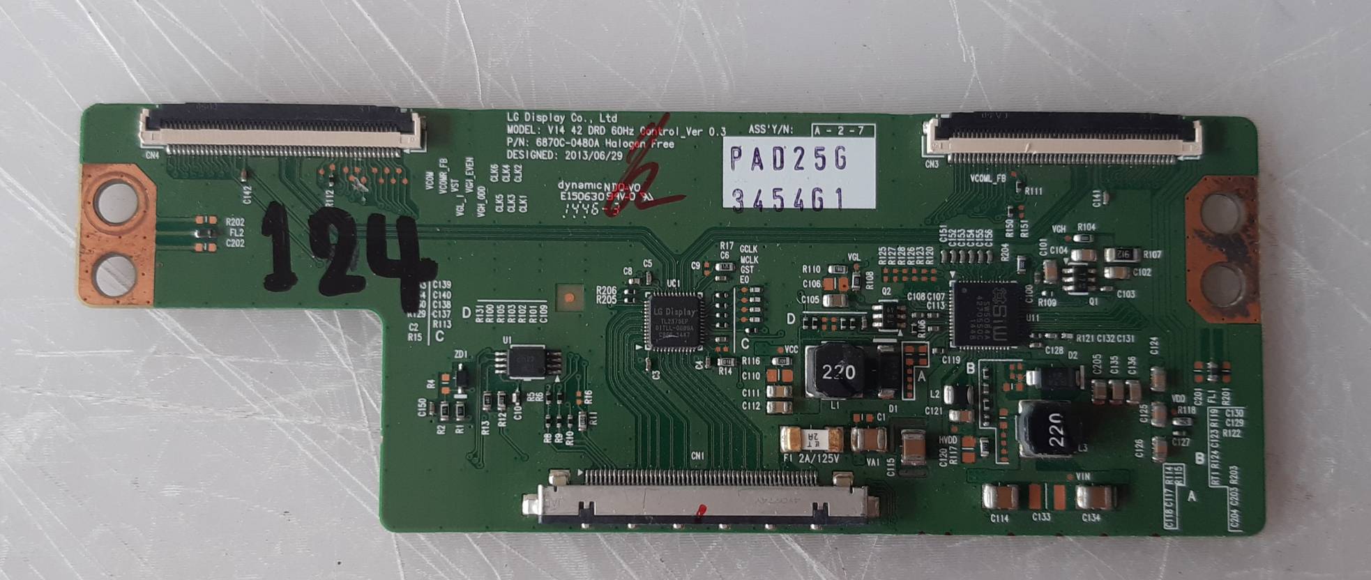 อันที่ 124 LG 42LB551T ทีคอน 6870C-0480A ดีเทสแล้ว