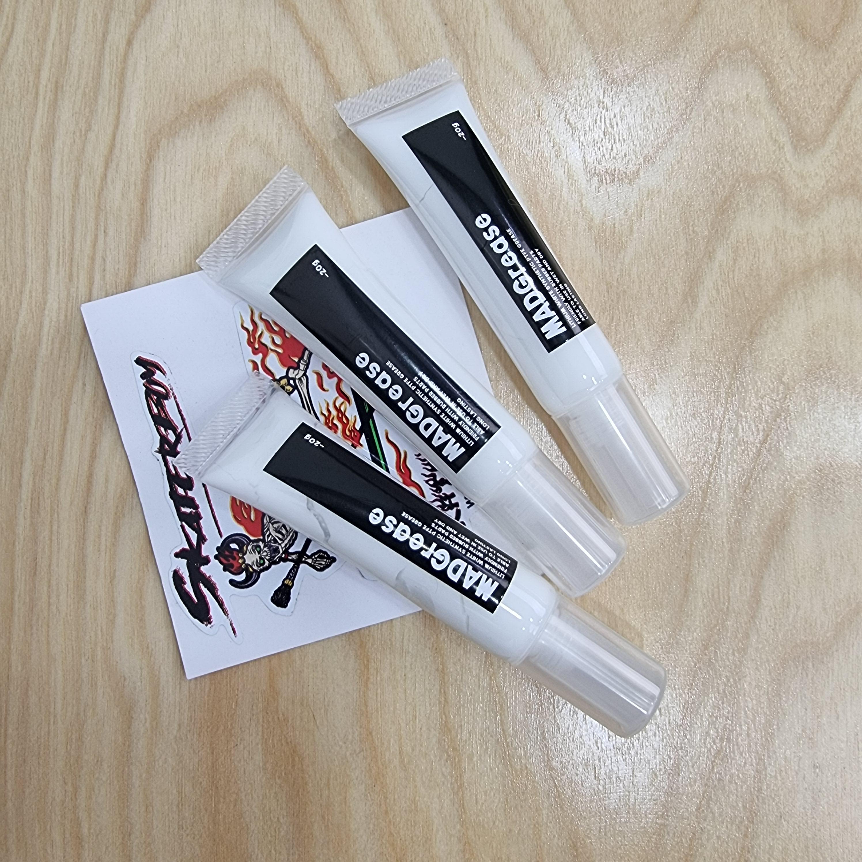 [0320] จารบีขาวเกรด premium เป็นมิตรกับลูกยาง กันน้ำได้ Lithium white synthetic PTFE GREASE
