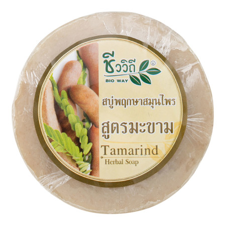 L06 [ชีววิถี] สบู่พฤกษาสมุนไพร สูตรมะขาม 150g.
