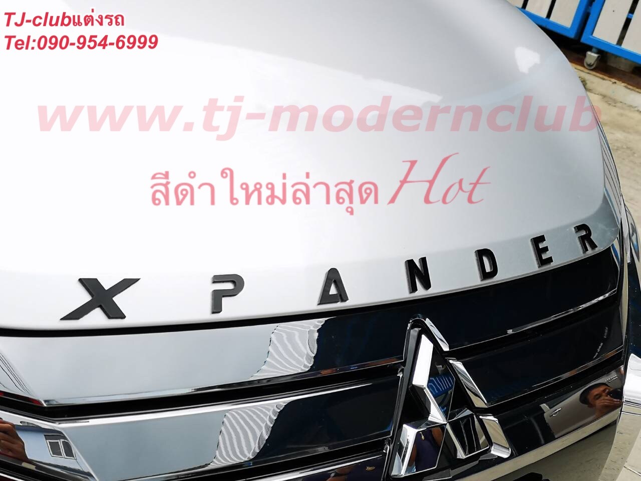 XPANDER LOGOตัวอักษรฝากระโปรงหน้าอคิลิค