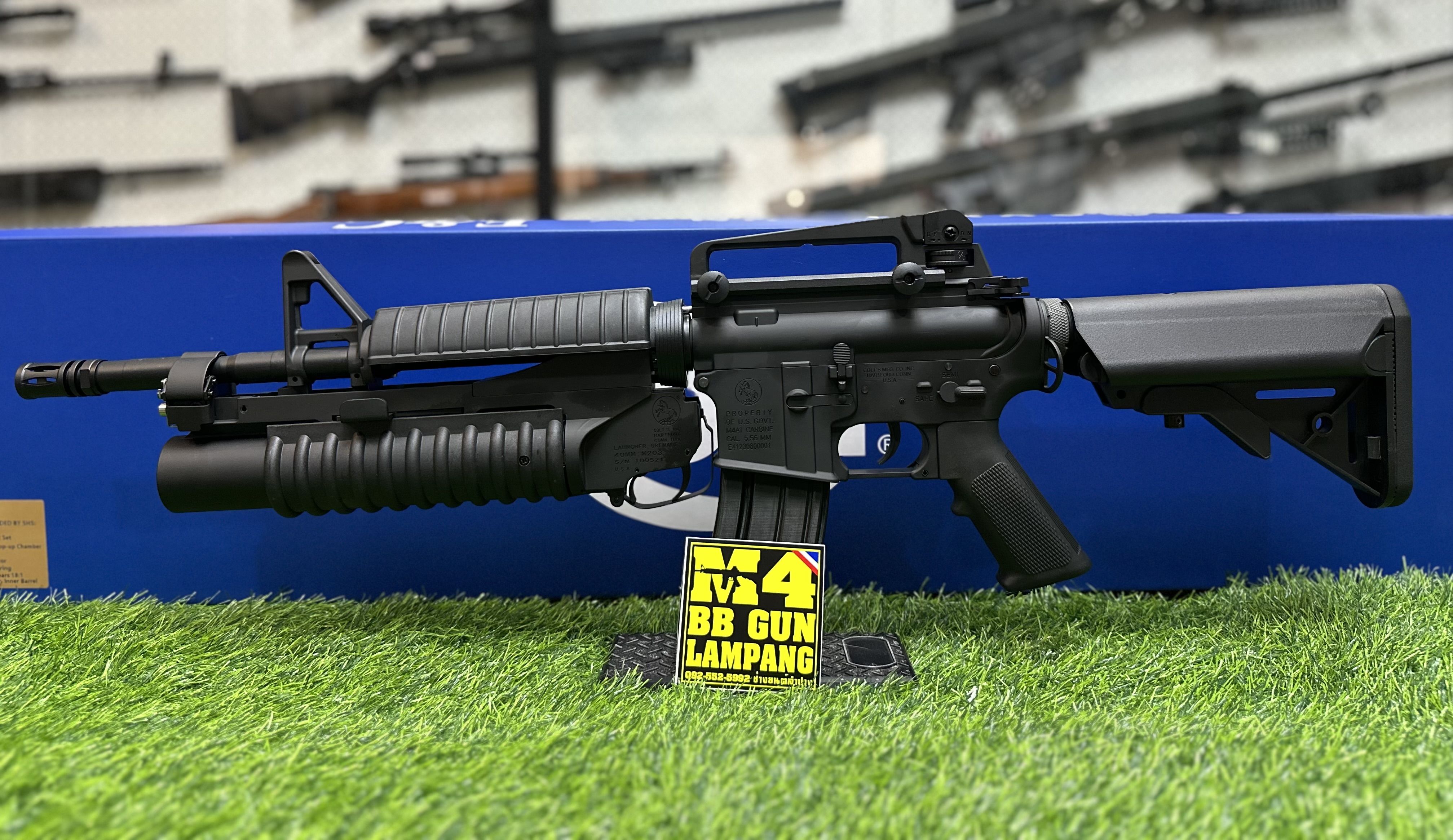 E&CxCybergun 701 S4 M4A1 + M203