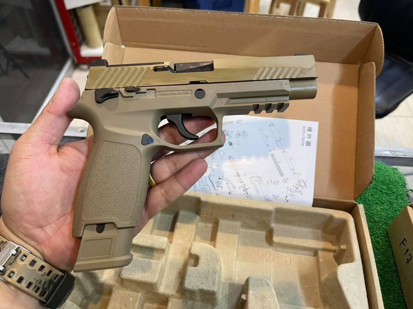 WE - Sig Sauer P320 M17 ทราย