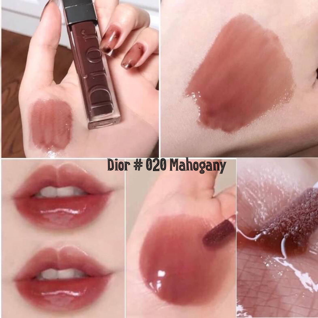 ลิปสติก Dior Lip Maximizer High Volume Lip Plumper 2 ml # 020 Mahogany