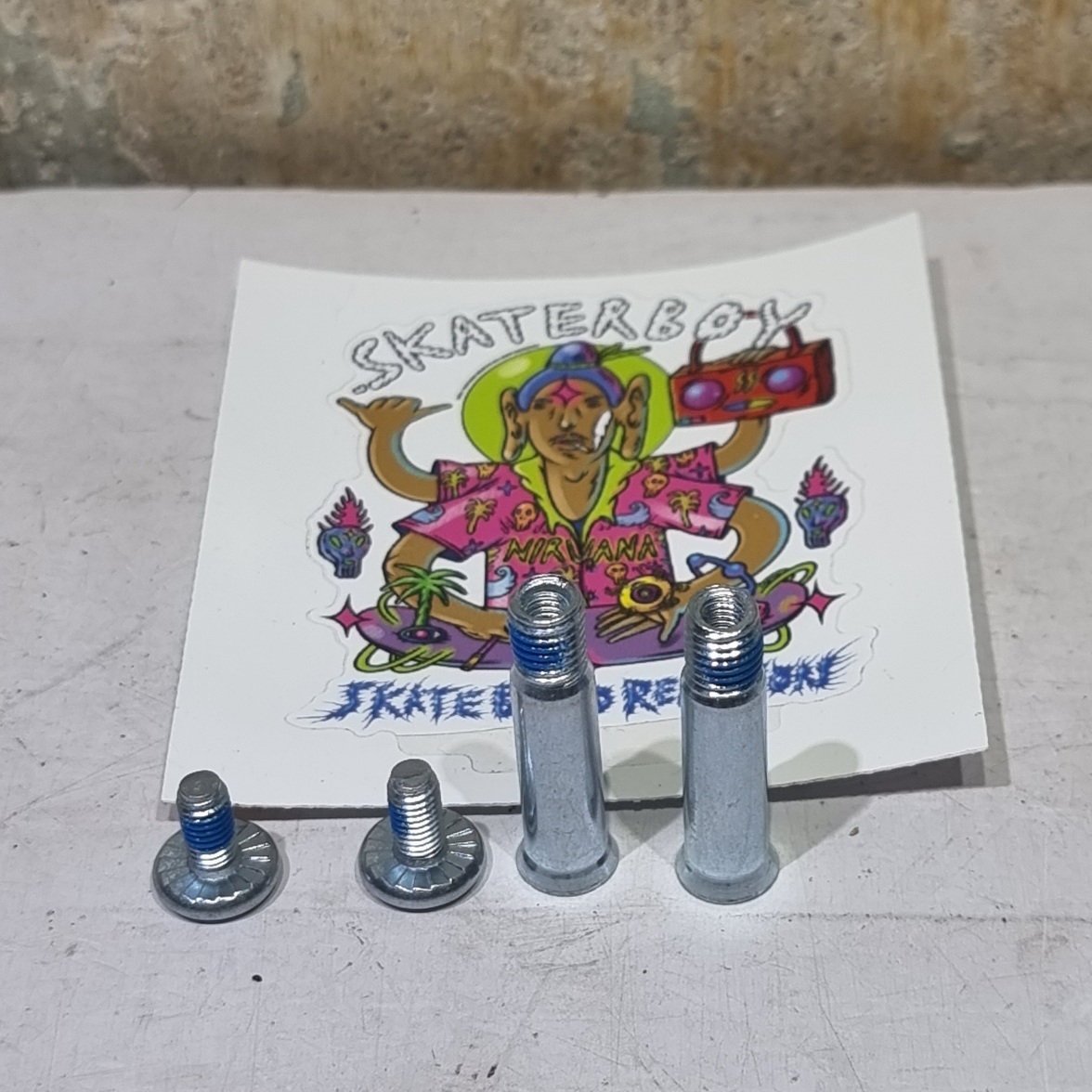 [0232] อะไหล่ น็อตล้อ น็อตเบรก ตัวเมีย ผู้ สำหรับ อินลายสเก็ต 30-38mm