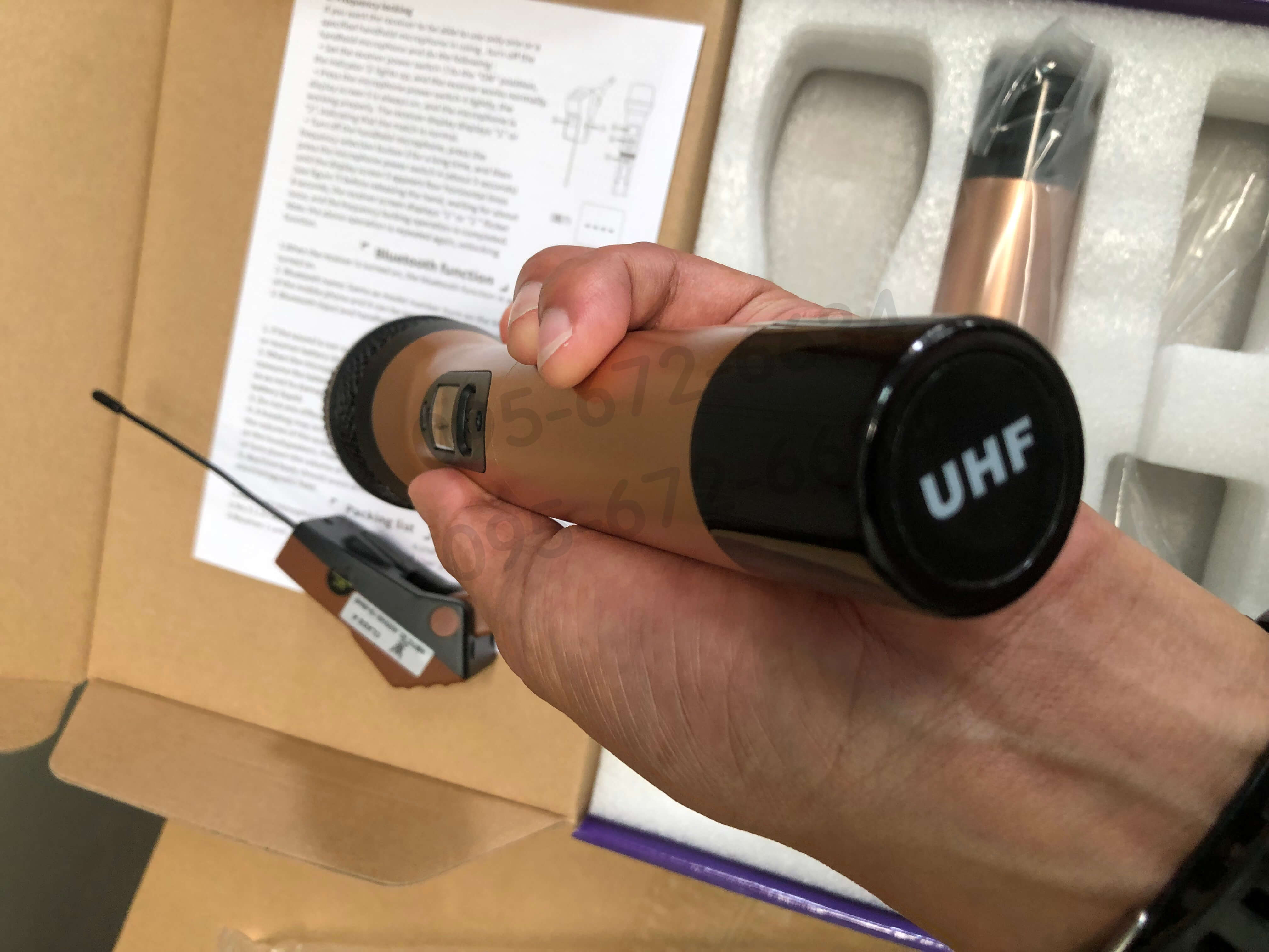 ไมค์ลอย ไมโครโฟน ไร้สาย Microphone ซาวมิลาน Souundmailan M-608