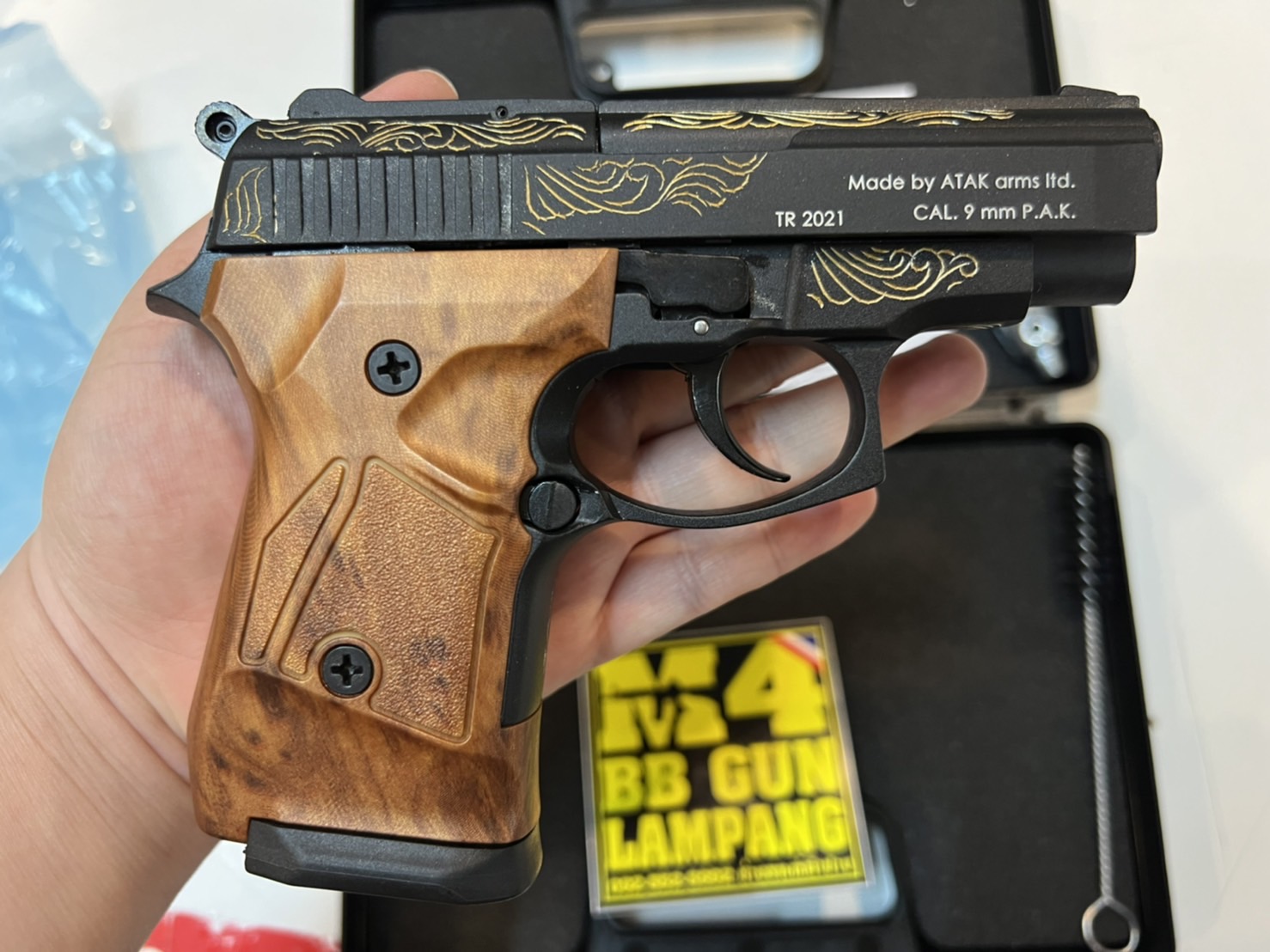 ZORAKI 914 AUTO ดำ-ลายไทย