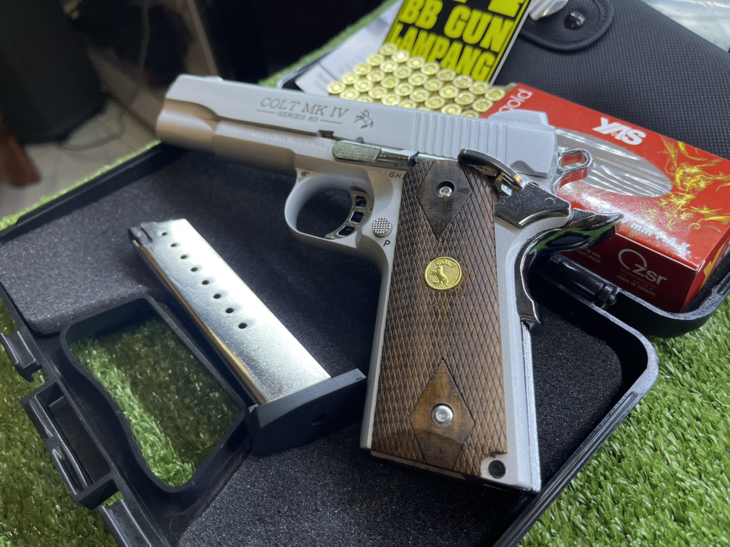 KUZEY M1911 ลาย Series 80 ลำกล้อง 5"ซาติน