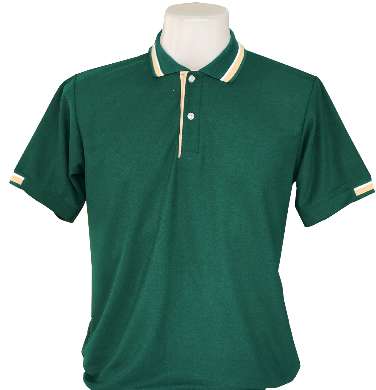 เสื้อโปโล สีเขียวหัวเป็ด ราคาส่ง ขาย 3 ตัวขึ้นไป