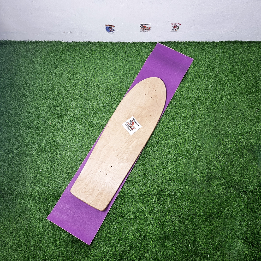 0303 สติ๊กเกอร์ กระดาษทราย สเก็ตบอร์ด กว้าง 26cm grip tape surf skate longboard cruiser