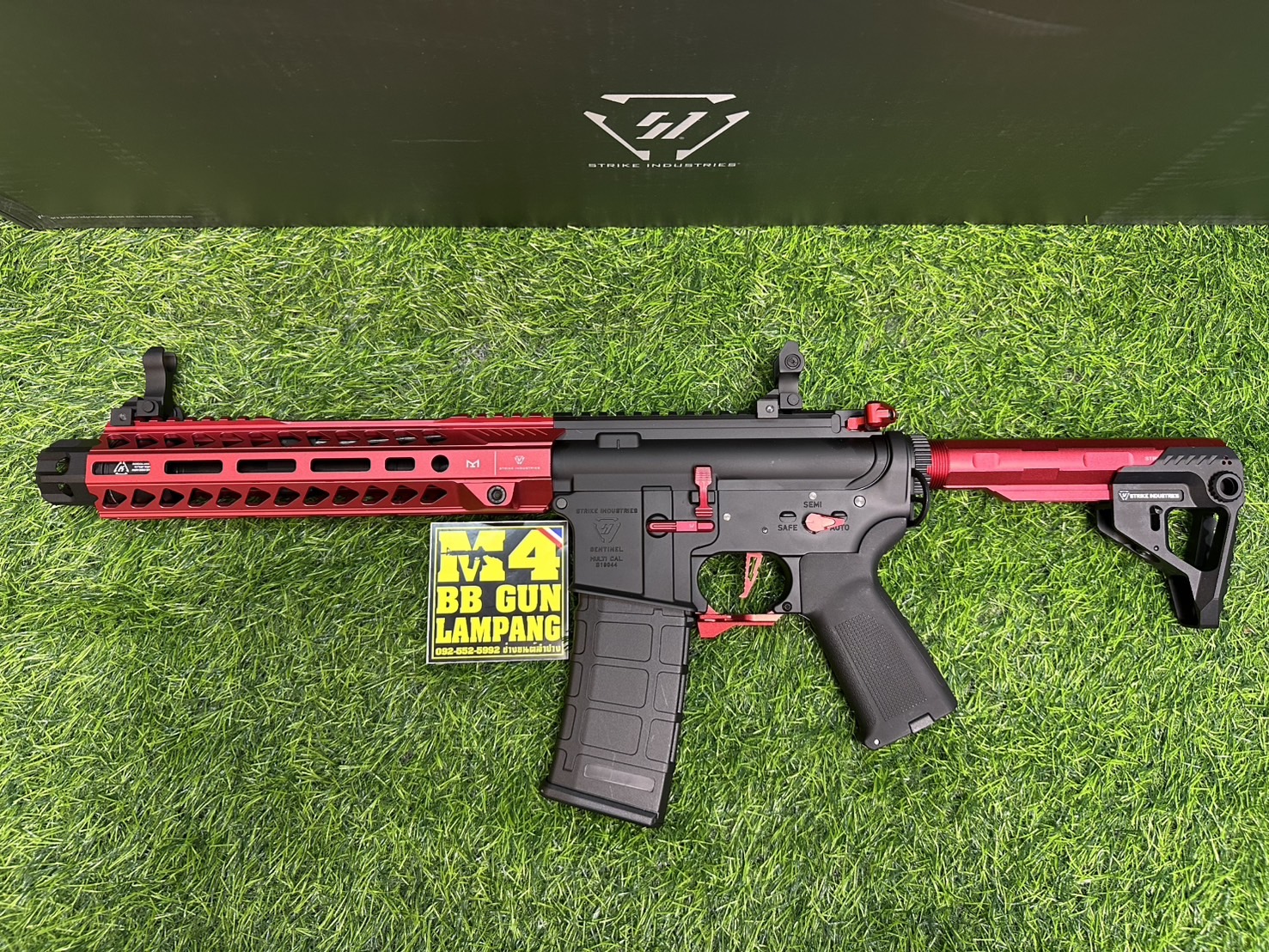 E&C x EMG 334 S2 STRIKE INDUSTRIES RED