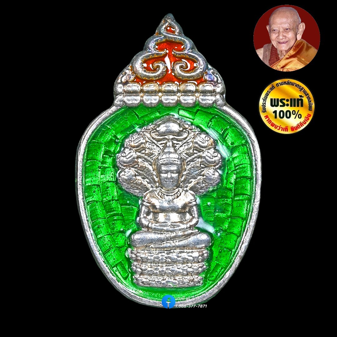 เหรียญนาคปรก๙๖ หลังหลวงปู่หงษ์