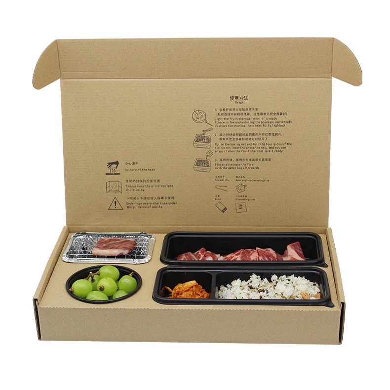 กล่องเบนโตะเนื้อกะทะ BBQ SET ทำกินเองที่บ้าน YAKINIKU SET