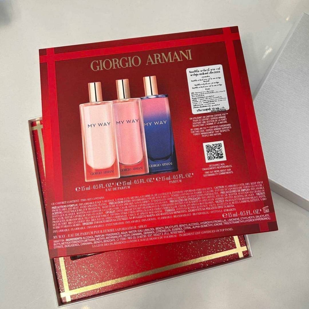 เซ็ทน้ำหอม Giorgio Armani My Way Holiday Set 2023