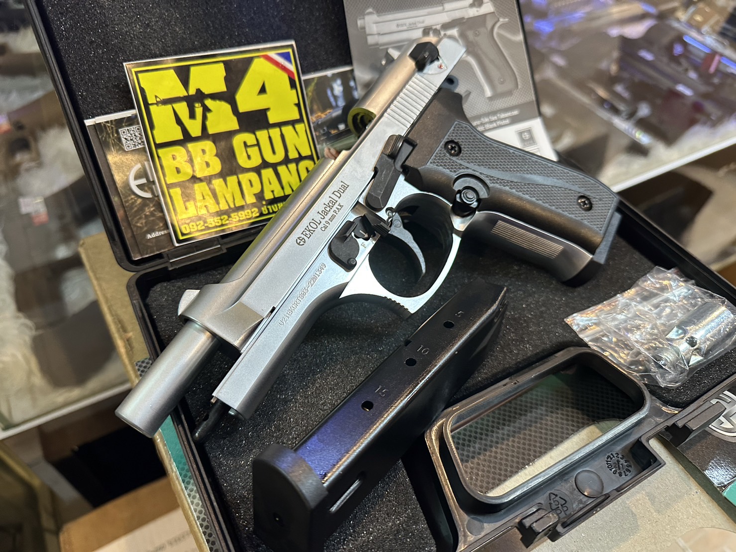 EKOL Jackal Dual บรอนซ์เงิน