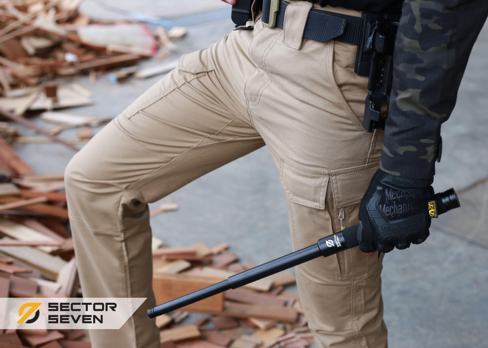 กางเกง Sector Seven รุ่น IX12 ผ้ายืด (K1030)