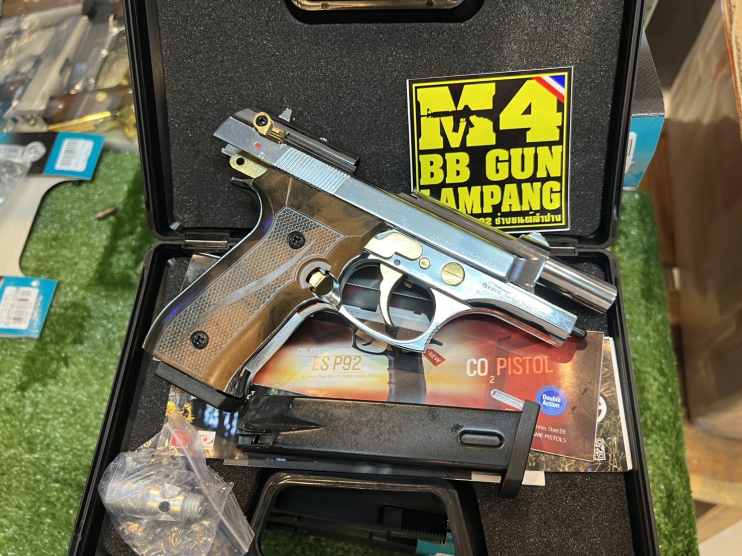 EKOL Jackal Dual Compact เงินเงา-ไกรทอง