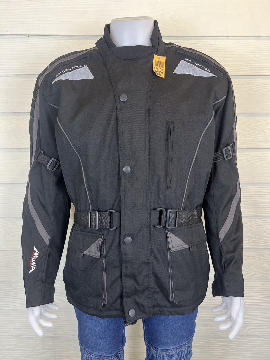 เสื้อขี่มอเตอร์ไซด์( มือสอง) CTA 488 : อก 52" ยาว 30" รอบเอว 42-44“ (2XL) ROLEFF