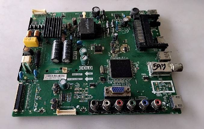 อันที่ 597 TCL 32D2920 ซีสเตร็ม TP.S512.PB775 ดีเทสแล้ว